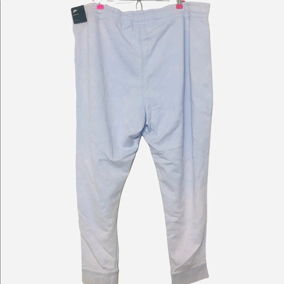 NWT Nike Sweatpants Half Blue Bleached Plus Sz 2X - Picture 8 of 13